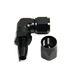 BLACK AN88AN AN-8 90Degree Swivel Oil/Fuel Line End Union Elbow Fitting Adapter