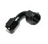 BLACK AN6 Female to 6AN AN-6 Female 90 Degree Flare Swivel Fitting Adapter
