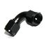 BLACK AN10 Female to 10AN AN-10 Female 90 Degree Flare Swivel Fitting Adapter