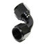 BLACK AN12 Female to 12AN AN-12 Female 90 Degree Flare Swivel Fitting Adapter