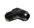 BLACK AN10 10-AN Male to 10AN AN-10 Male 45 Degree Flare Swivel Fitting Adapter