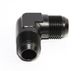 BLACK AN10 10-AN Male to 10AN AN-10 Male 90 Degree Flare Swivel Fitting Adapter