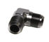 BLACK AN10 10-AN Male to 10AN AN-10 Male 90 Degree Flare Swivel Fitting Adapter