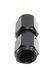 BLACK AN6 Female to 6AN AN-6 Female Straight Flare Swivel Fitting Adapter