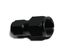 BLACK AN6 Female to 8AN AN-8 Female Straight Flare Swivel Fitting Adapter