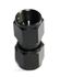 BLACK AN10 Female to 10AN AN-10 Female Straight Flare Swivel Fitting Adapter