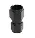 BLACK AN8 Female to 10AN AN-10 Female Straight Flare Swivel Fitting Adapter
