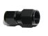 BLACK AN8 Female to 10AN AN-10 Female Straight Flare Swivel Fitting Adapter