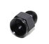 BLACK AN10 Female to 8AN AN-8 Male Straight Flare Swivel Fitting Adapter