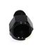 BLACK AN8 Female to 6AN AN-6 Male Straight Flare Swivel Fitting Adapter