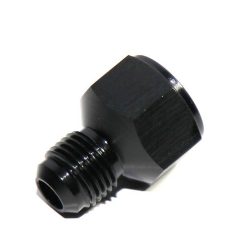 Details about   BLACK AN8 Female to 6AN AN-6 Male Straight Flare Swivel Fitting Adapter 