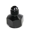 BLACK AN10 Female to 6AN AN-6 Male Straight Flare Swivel Fitting Adapter