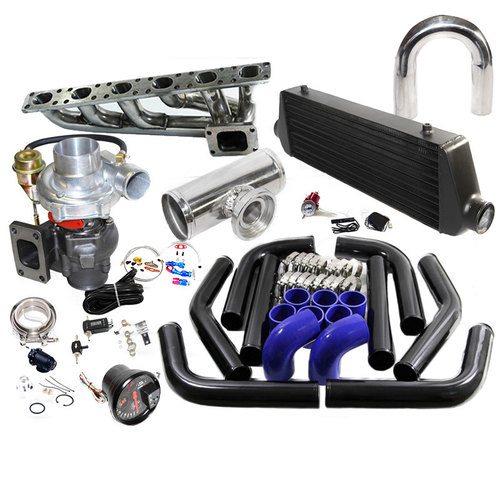 thumbnail image 2 of WANSMOKE T3T4 .63 Turbo Kit For BMW E36 E46 323i 325i 328i (M50/M52) – Intercooler, Manifold, BOV 2 of 5