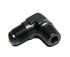 BLACK AN6 6-AN Male to 1/4"NPT Male 90 Degree Flare Fitting Adapter