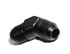 BLACK AN8 8-AN Male to 8AN AN-8 Male 45 Degree Flare Swivel Fitting Adapter