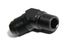 BLACK AN8 8-AN Male to 3/8"NPT Male 45 Degree Flare Fitting Adapter