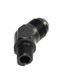 BLACK AN10 10-AN Male to 3/8 quot;NPT Male 45 Degree Flare Fitting Adapter
