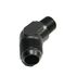 BLACK AN10 10-AN Male to 3/8"NPT Male 45 Degree Flare Fitting Adapter