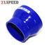 1Pcs Blue 3" to 4" Silicone Straight Reducer Coupler Turbo Intercooler Kits New