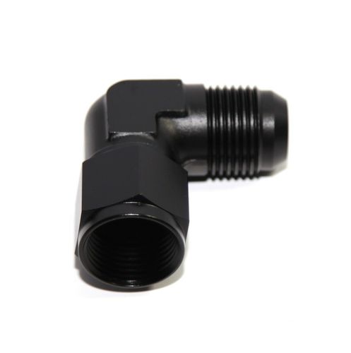 Magnification Adapter Dash 10 Female to dash 12 Male Black-AN10 JIC10