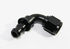 BLACK AN8 8AN AN-8 90 Degree Push On/ Push Lock Hose End Fitting Adapter