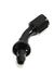 BLACK AN4 4AN AN-4 45 Degree Push On/ Push Lock Hose End Fitting Adapter