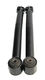 Black 1 Pair Rear Upper Adj. Control Arm for 2007-2018 Jeep Wrangler 4WD/2WD