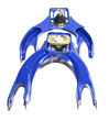 Front Upper Control Arms for 94-01 Integra 92-95 Civic 93-97 Civic Sol EG BLUE