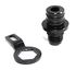Black 10AN AN10 Rear Block Breather Fitting Adapter ForOil Catch Can B16 B18 B20