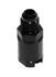 Black AN6 -6AN Male EFI Fitting Adapter to 1/4" Quick Disconnect Push Hard Line