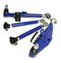BLUE Front Lower Control Arms+High Angle Tension Rods for 89-94 S240SX 180SX