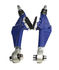 BLUE Front Lower Control Arms+High Angle Tension Rods for 89-94 S240SX 180SX