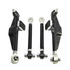 BLACK Front Lower Control Arms+High Angle Tension Rods for 89-94 S240SX 180SX