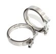 Two Piece Stainless Steel Quick Release V-band Clamp for 3.5 