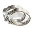 Two Piece Stainless Steel Quick Release V-band Clamp for 3.5" ID V-band Flange