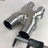 Universal T201 Stainless Steel X-Pipe 2.25" I.D. In&Out Crossover Pipe