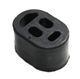 Black Exhaust System Insulator Rubber fit 83-93 Mustang 83-86 Mercury Cougar