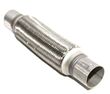 Piping Connector 2 quot; ID w/10 quot; Double Braided SS Flex Pipe 14 quot; Overall Length