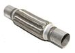 Piping Connector 1.75 quot; ID w/8 quot; Double Braided SS Flex Pipe 12 quot; Overall Length
