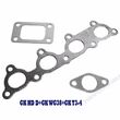 Gasket Combo 3 Pieces for 88-00 Civic D15 D16 Series Graphite Coated Aluminum