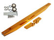 GOLD Rear Subframe Tie Brace Rod Bar Suspension Handling for 96-00 Civic EK8