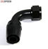 (one) 16AN AN16 90 Degree Swivel Oil/Fuel/Gas Line Hose End Fitting Adapter