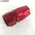 (One) 16AN AN16 Straight Swivel Oil/Fuel/Gas Line Hose End Fitting Adapter Red