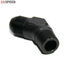 (one) 45 Degree AN10 10AN Male to 1/2NPT Male Fuel Oil Gas Line Fitting Adapter