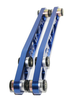 RL+RR Aluminum Rear Lower Control Arms Kit LCA fit 96-00 Honda Civic EK BLUE