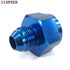 Blue AN8 8AN Male to AN-10 Female Straight Swivel Fuel Oil Gas Line Fitting