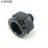 Black AN8 8AN Male to AN-10 Female Straight Swivel Fuel Oil Gas Line Fitting