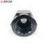 Black AN8 8AN Male to AN-10 Female Straight Swivel Fuel Oil Gas Line Fitting