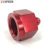 Red AN6 6AN Male to AN-10 Female Straight Swivel Fuel Oil Gas Line Fitting