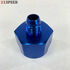 Blue AN6 6AN Male to AN-10 Female Straight Swivel Fuel Oil Gas Line Fitting